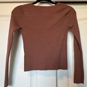 Abercrombie & Fitch Ribbed Long Sleeve